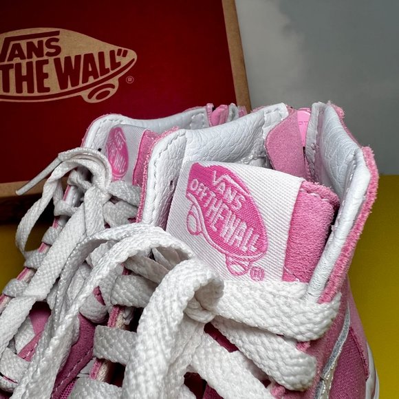 Pink Little Kids Van's SK8-Hi 11.5 *NEW* - Picture 7 of 9